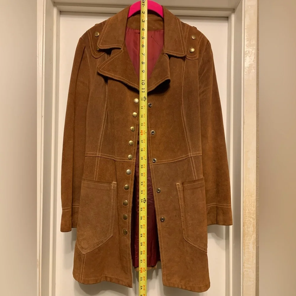 🔥 Vintage Suede Jacket - Western Chic Meets Rockstar Vibes 🤠🎸🔥 - Picture 12 of 16